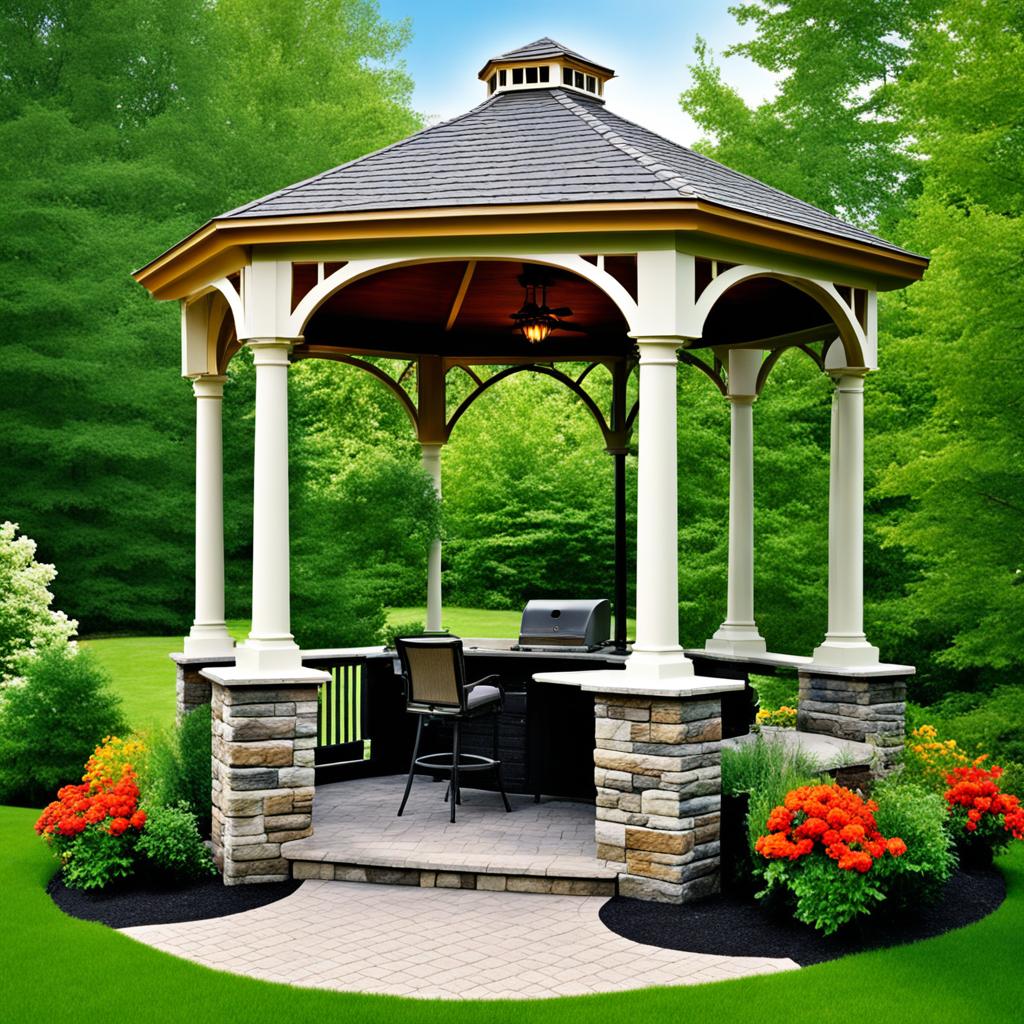 gazebo designs for outdoor entertaining