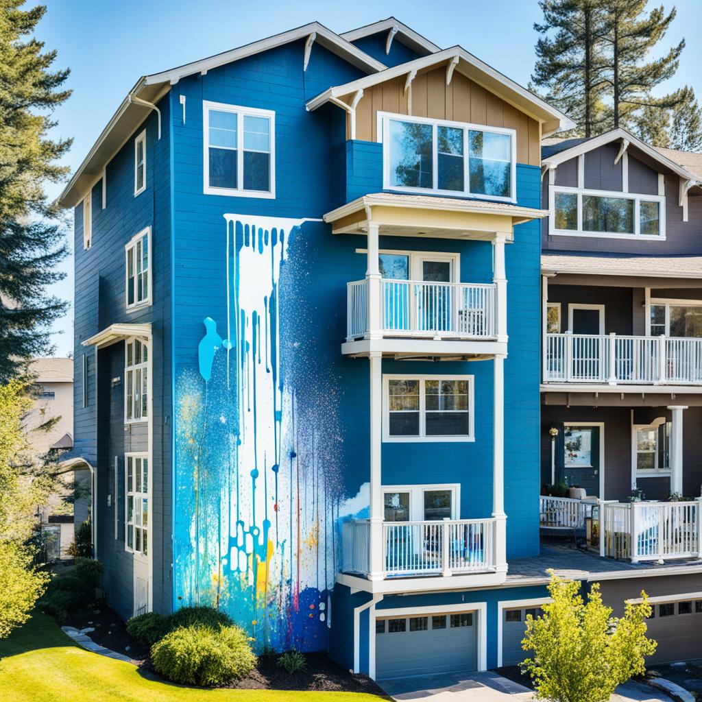 multi-story house painting costs