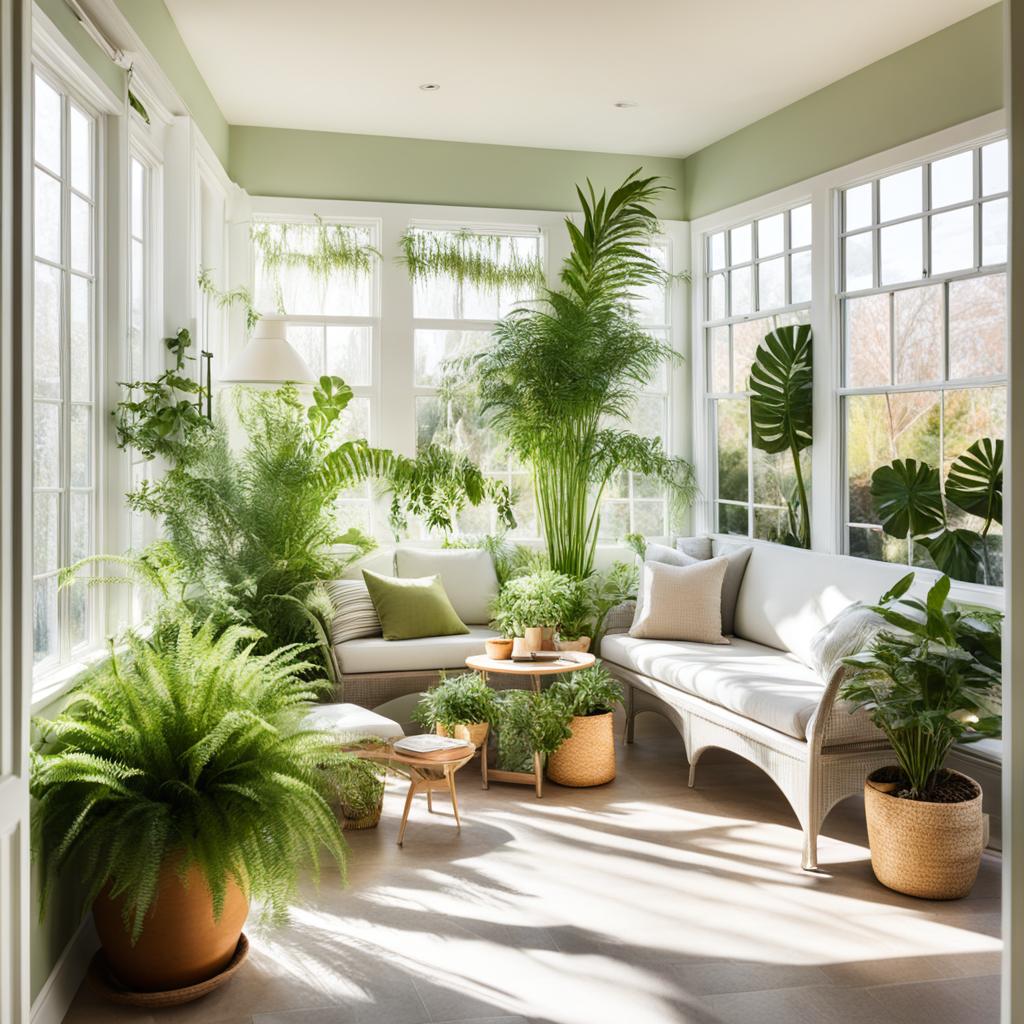 sunroom plant design